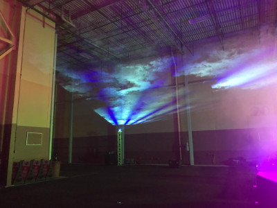 Multimedia laser show