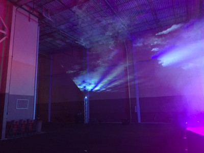 Multimedia laser show