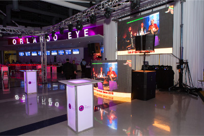 Led walls & video monitors