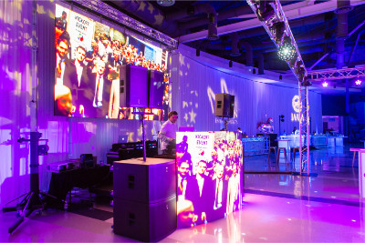 Led walls & video monitors